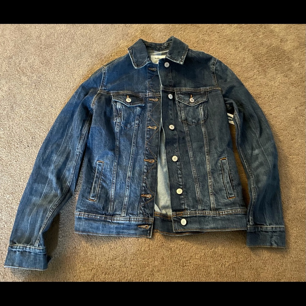 Women’s S Tall Old Navy Jean Jacket